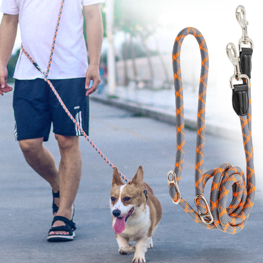 ショルダーリード｜斜め掛け・ハンズフリー・犬用リード・アウトドア・散歩用|undefined