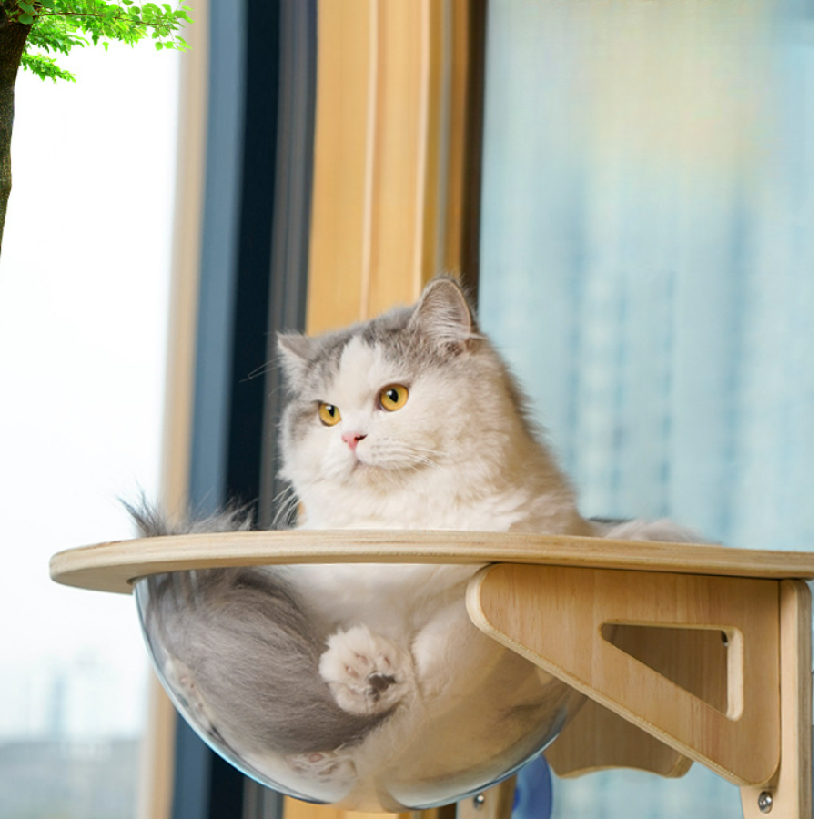 猫用ハンモック｜窓・宇宙船・吸盤式・猫 ベッド・窓・透明・猫窓ベッド・窓用猫ハンモック・猫窓|undefined