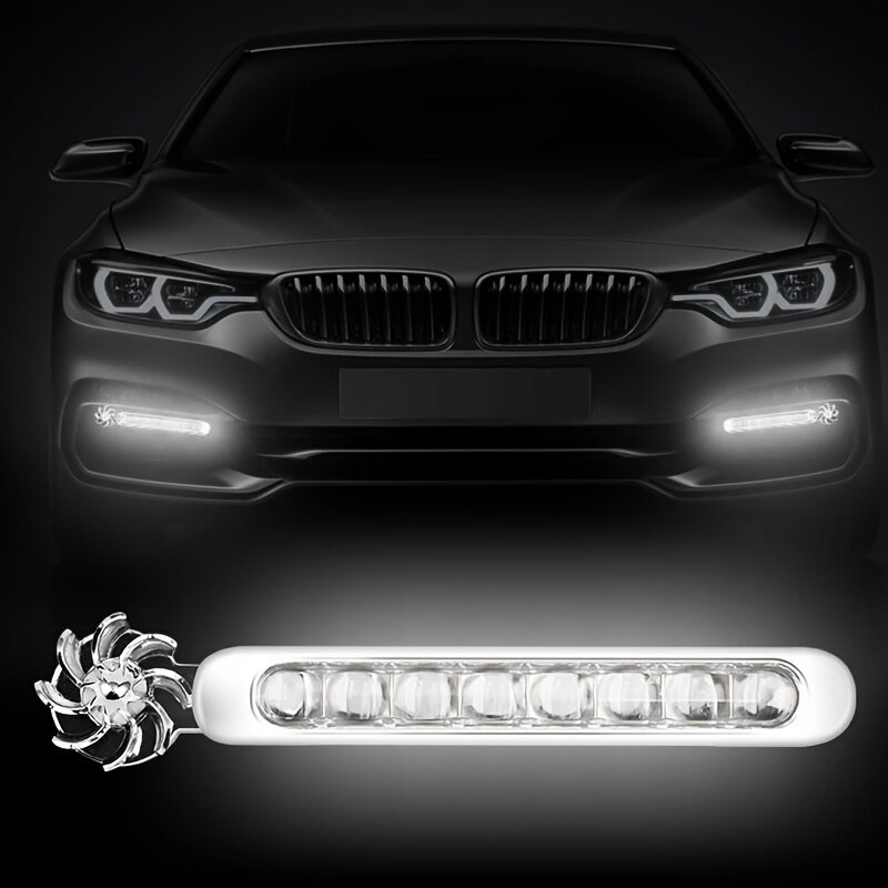 自動車用ライトアクセサリー｜1pac・風力発電式・LEDファンライト・2個セット・車・装飾用・ライト・アクセサリー・かっこいい|undefined