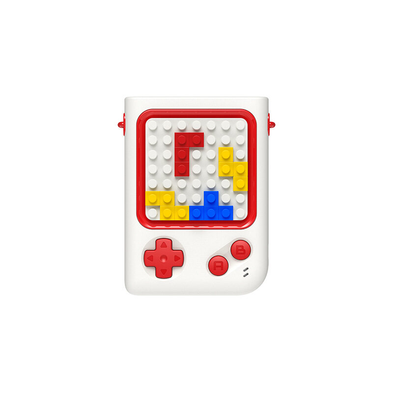 ゲーム機首掛け扇風機｜ブロック型・DIY・子供向け・持ち運び便利・長時間持続・三段階風量調整|undefined