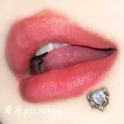 YOOYOOTOWN ボディピアス｜人氣・ハート・チタンスチール・ヨーロッパ風・個性的・ピアス・16G・軟骨ピアス・軟骨用・舌用・口用・唇用