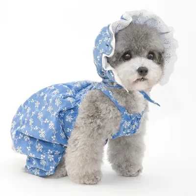 犬用服帽子｜犬用カボチャパンツ・ペット用・犬用サスペンダー・テディボーマー・春服・通気性・日焼け防止・抜け毛防止・快適