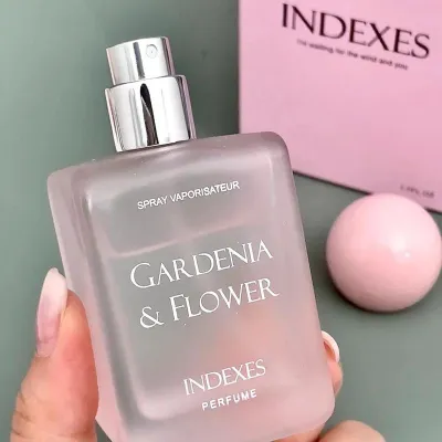 INDEXES 香水｜女性用・ピンク・ロマンチック・フラッシュな・プチプチ・50ml