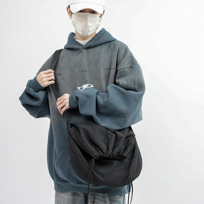 巾着バッグ｜ショルダーバッグ・無地・レディース・韓国風・レトロ・トートバッグ・手持ち・斜め掛け・メンズ・シンプル・大容量|undefined