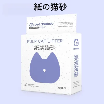 紙の猫砂｜6L・固まる・トイレに流せる・脱臭・燃やせる・お手入れ簡単