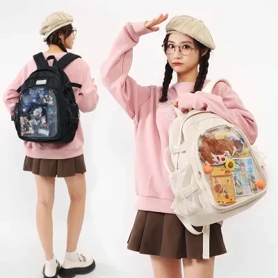 痛バッグ｜痛バ・推し活・アニメグッズ・バッジ入れ・リュックサック・レディース・可愛い・マイノリテ・高品質・人気・シンプル・プレゼント・ギフト
