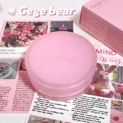 Gege bear 透明フェイスパウダー｜長時間持続・軽量・サラサラ仕上げ・メイク直しに最適