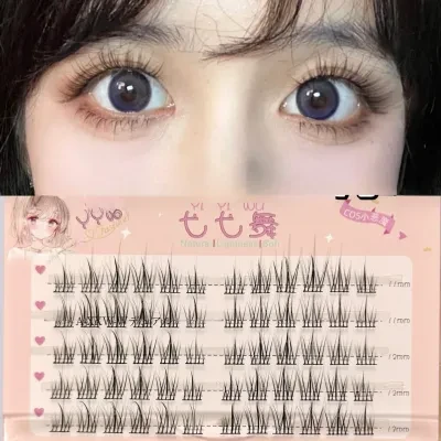 Eye-island gogotales つけまつげセット｜ナチュラル・セクシー・まつげ・女性・フェイク・フィッシュテール・初心者向け