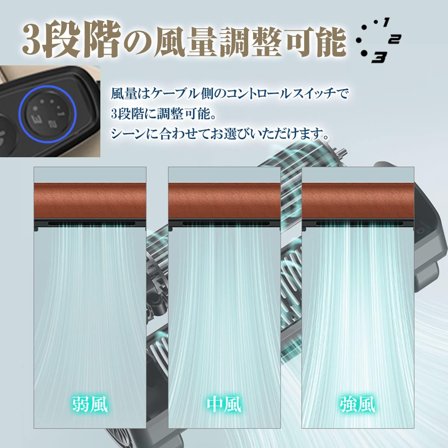 高級感の背中に送風できる座席用クールファン｜扇風機・夏用・車用・後部座席専用・USB接続・大風力・冷却ファン・便利・涼しい|undefined