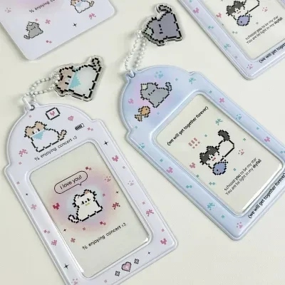 YOOYOOTOWN カードケース｜推し活・オリジナル・カワイイ・猫柄・3インチ・キーホルダー・バッグチャーム・かわいい・インスタ映え