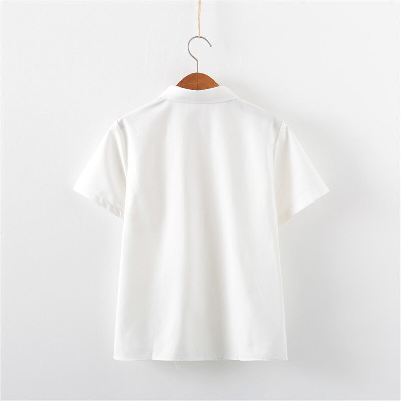 白シャツ｜夏服・長袖・半袖・アコーディオンプリーツ・クールシャツ・学生服・ワイシャツ・シャツ・コスチューム・制服 ・女子高生・jk・服|undefined