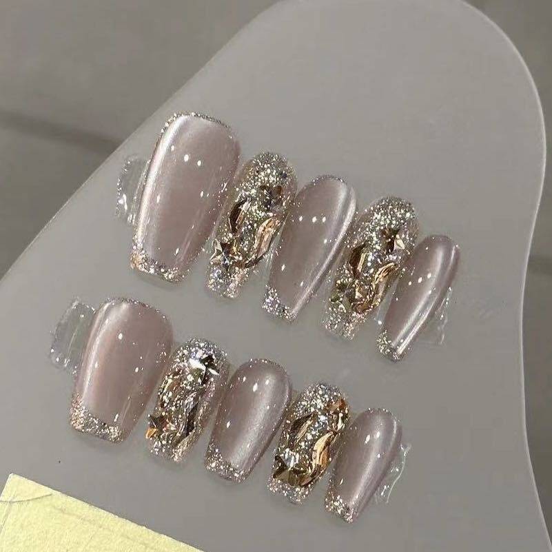 hネイルチップ HS01 完成品ネイルチップ：Lサイズ（オリジナル） | AG nail