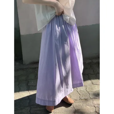 スカート｜ドレス・無地・シンプル・カジュアル・傘スカート・2024夏・上品・可愛い・女性用・レディース・服