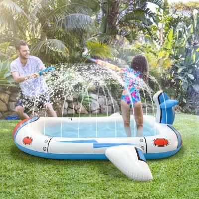 【かわいいスタイル】水スプレーマット｜アウトドア・噴水・PVC・水遊び・夏の遊び・おもちゃ