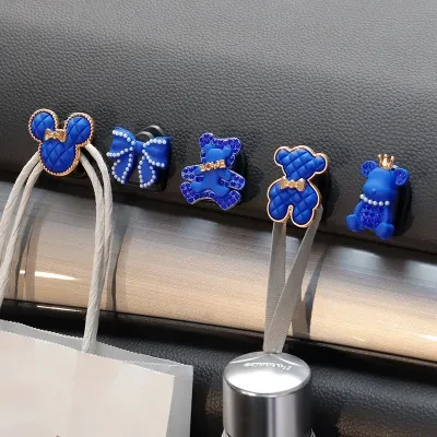 車載ミニフック｜カー用品・カートゥーン柄・取り付け便利・可愛い