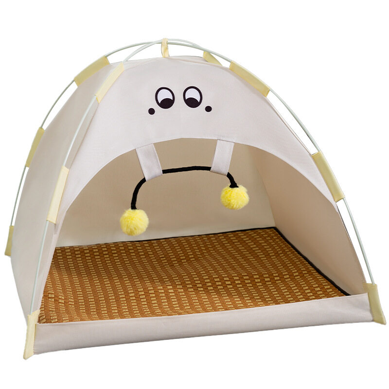 ペット用テント｜猫ハウス・収納可能・春・夏・小型犬・両面使えるマット|undefined