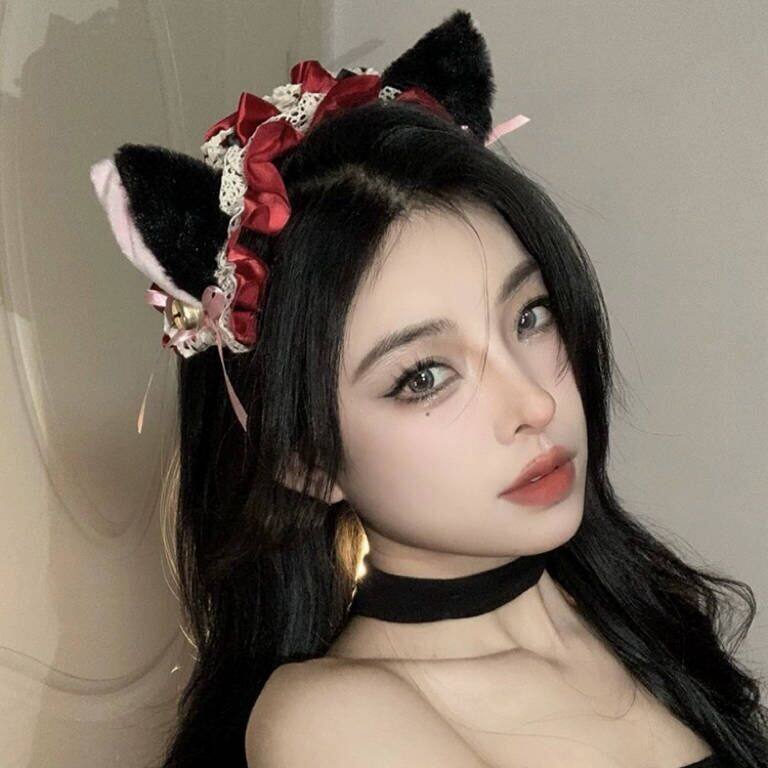 カチューシャ｜レース・リボン・狐・猫・可愛い・ロリータ・アクセサリー|undefined