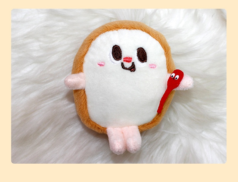 キーホルダー｜ぬいぐるみ・かわいいフライドポテトとハンバーガー