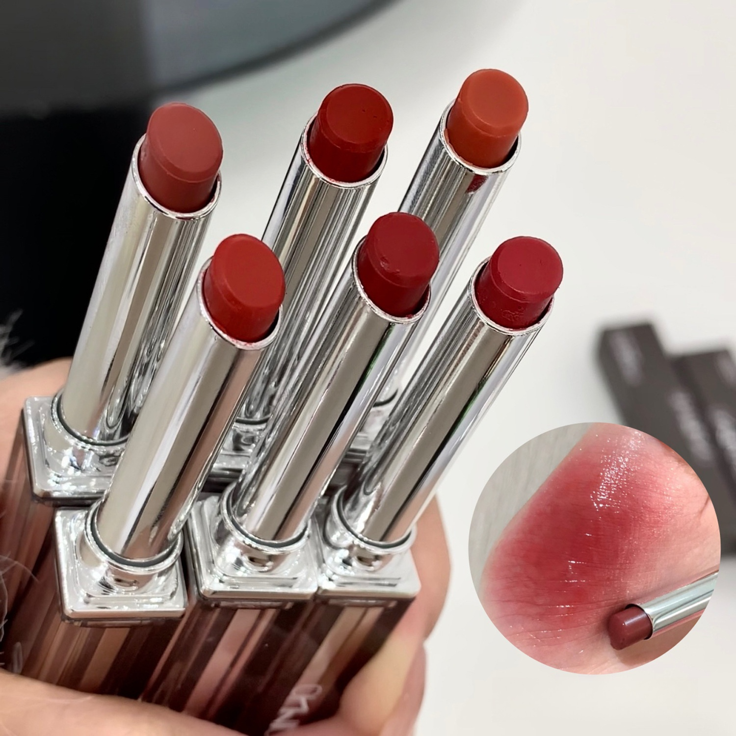 SHAQINUOリップ｜輝く氷のような透明感・潤い・水光仕上げ・ぷるぷる唇・透明感・持続力・カップにつかない・リップグロス|undefined