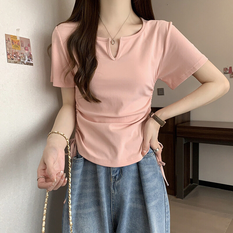 Ｔシャツ｜半袖・ショートスリーブ・シンプル・カジュアル・女性用・レディースファッション・可愛い・デザイン感・新作・服|undefined