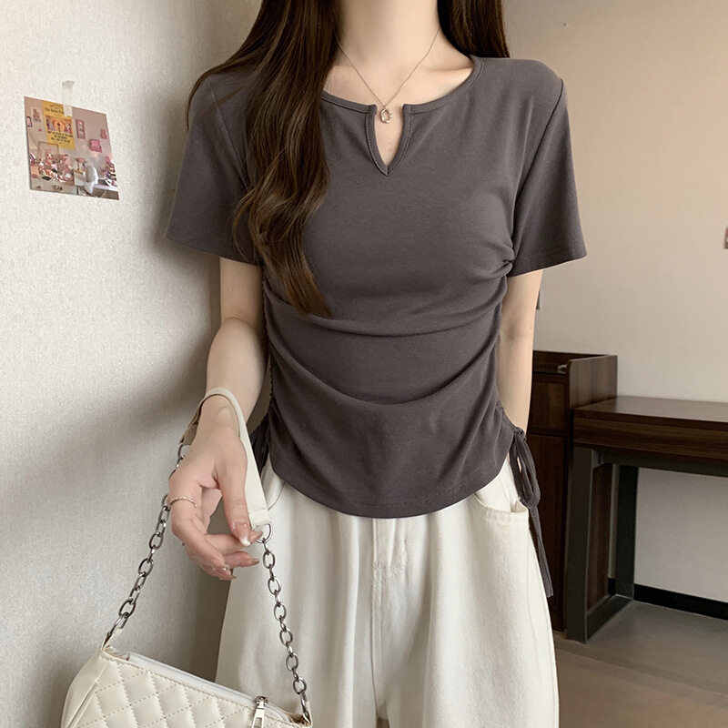 Ｔシャツ｜半袖・ショートスリーブ・シンプル・カジュアル・女性用・レディースファッション・可愛い・デザイン感・新作・服|undefined