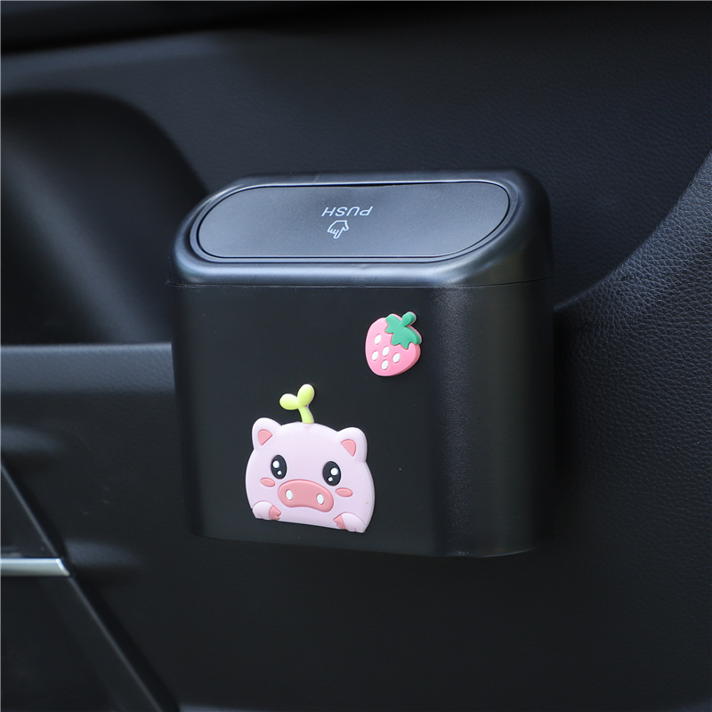 車載ゴミ箱｜カートゥーン柄・可愛い・多機能・取り付け便利|undefined