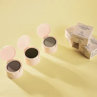 Stylish OMGA ヘアシャドウ｜小顔メイク・生え際・薄毛用・ヘアラインパウダー・ポンポン