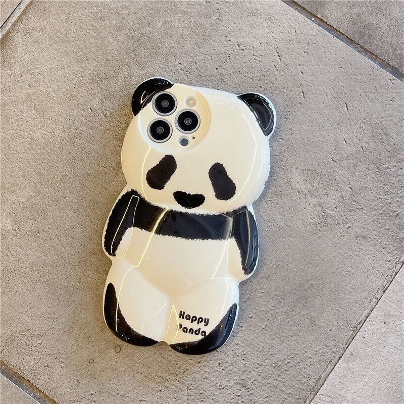 アイフォーンケース｜スマホケース・立体・パンダ・可愛い・衝撃吸収・保護カバー・IPHONE多シリーズに適用|undefined