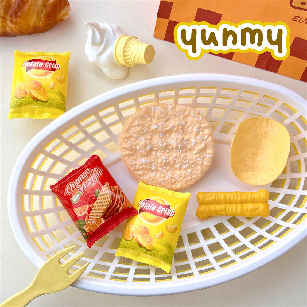 ヘアクリップ｜ユニーク・ポテトチップス・かわいい・カートゥーン・食べ物・リアルな食べ物・サイドクリップ・前髪クリップ・ヘアアクセサリー|undefined
