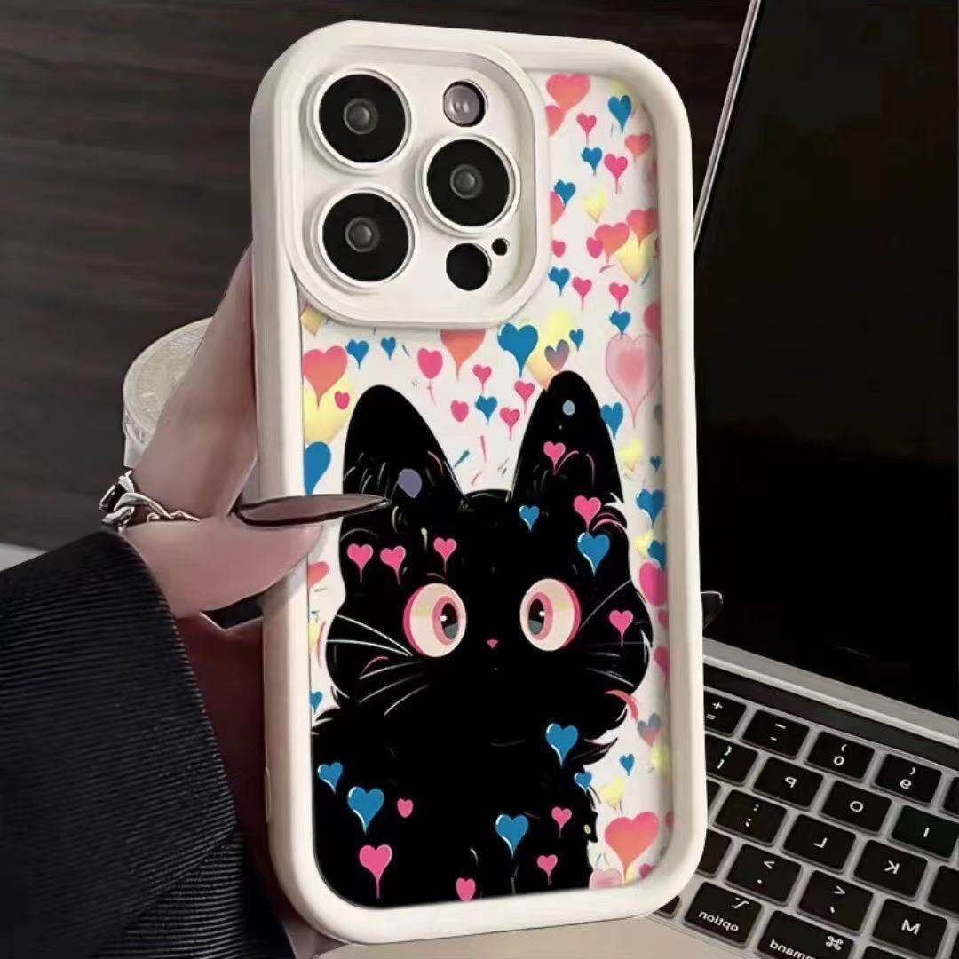 アイフォーンケース｜スマホケース・可愛いネコ・カートゥーン・個性的・IPHONE多シリーズに適用・保護カバー|undefined