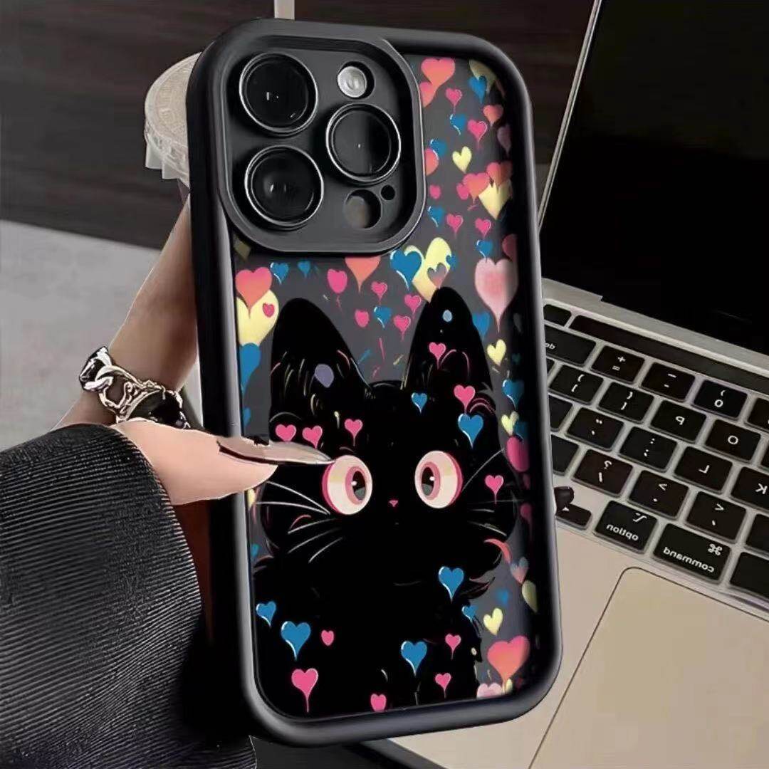 アイフォーンケース｜スマホケース・可愛いネコ・カートゥーン・個性的・IPHONE多シリーズに適用・保護カバー|undefined