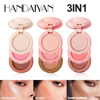 Stylish handaiyanシェーディング｜チーク・アイシャドウ・ハイライト・3in1・多機能