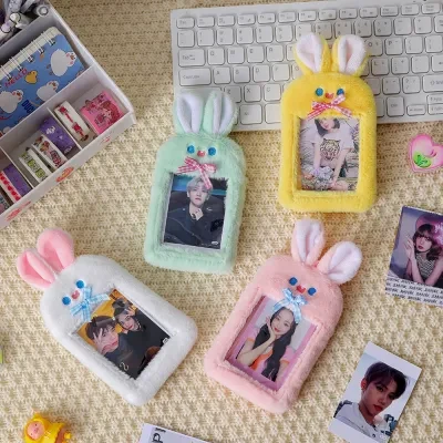カードケース｜カートゥーン・ぬいぐるみ・ウサギの耳・写真収納・かわいい・小物・アクセサリー