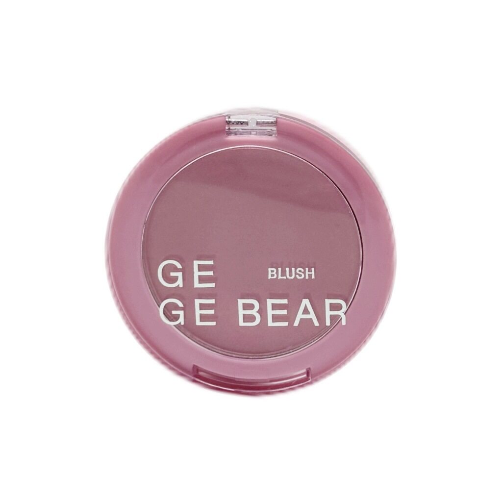 Gege bearマットチーク｜【2024秋冬新作】発色良好・持続性・ピンク・ふんわり・ナチュラル・かわいらしい・頬紅|undefined