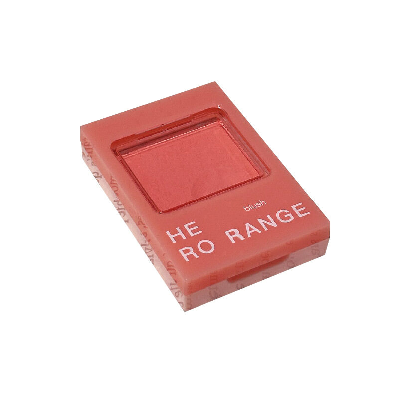 HERORANGE単色チーク｜粉質細腻・自然な発色・低彩度・マット・クリームタイプ・使いやすい・華やかさ・心地よい|undefined