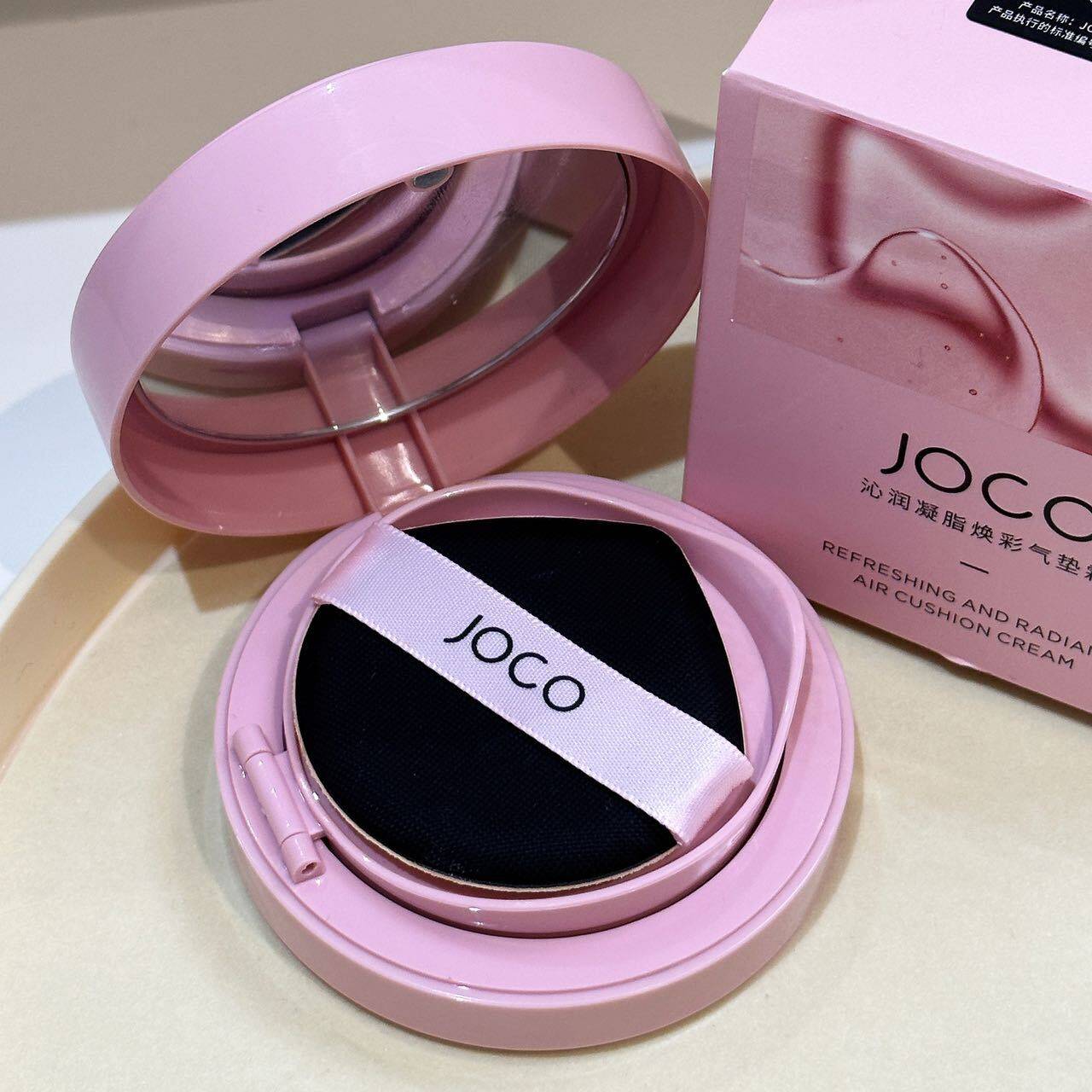 JOCOクッションファンデ｜潤い・クリーム・クッションファンデーション・カバー力・持続性・防水・BBクリーム・保湿・崩れにくい・お手頃価格・替え用付き|undefined