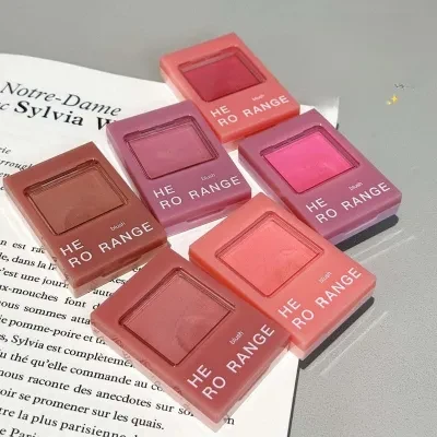 Stylish HERORANGE単色チーク｜粉質細腻・自然な発色・低彩度・マット・クリームタイプ・使いやすい・華やかさ・心地よい