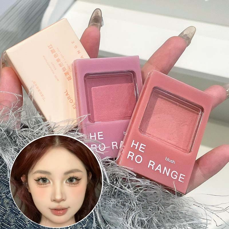 HERORANGE単色チーク｜粉質細腻・自然な発色・低彩度・マット・クリームタイプ・使いやすい・華やかさ・心地よい|undefined