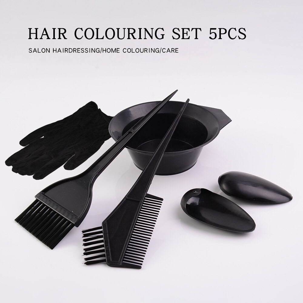 髪染めセット｜使い捨て・7点セット・ヘアカラー道具・サロン用品・手袋・染髪|undefined
