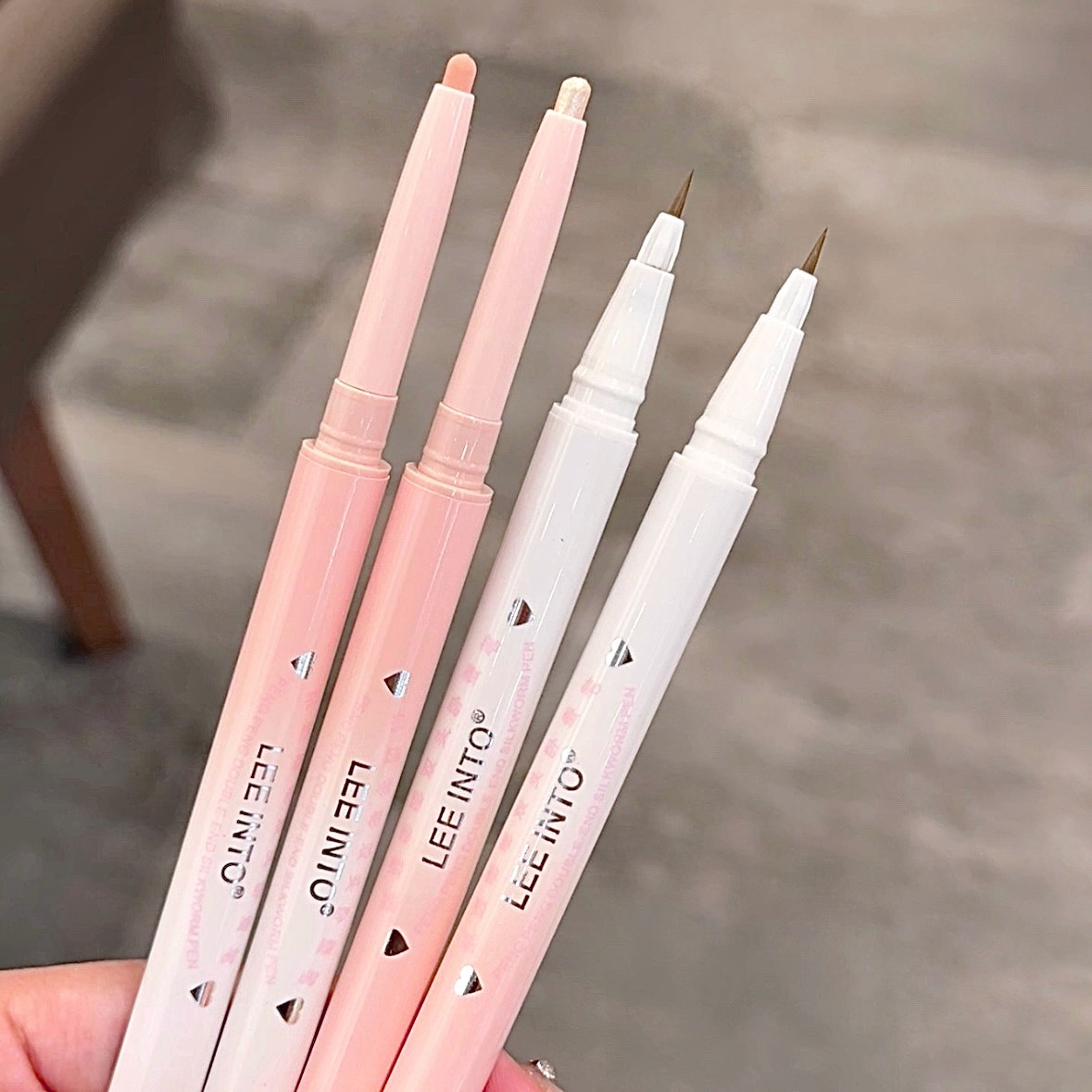 LEEINTO涙袋ペンシル｜ダブルエンド・アイブロウペンシル・影を