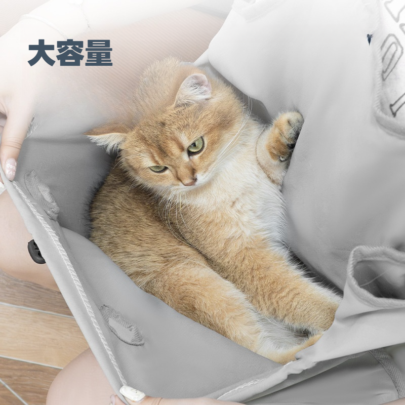 猫抱っこ用エプロン｜夏用・猫服・外出用・便利・爪切り道具|undefined