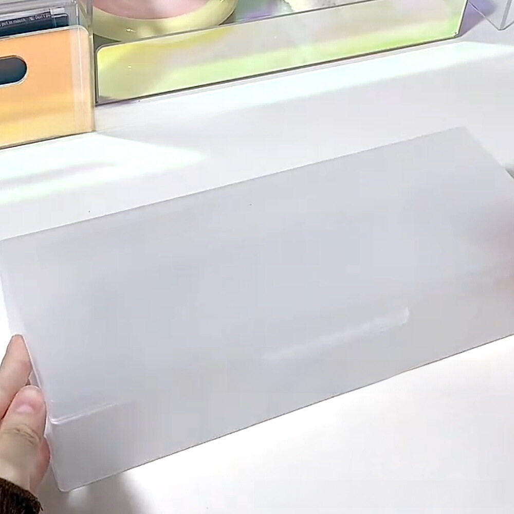 トレカ収納ケース｜BTS・blackpink・twice・マット透明・蓋付き・7つの仕切り・シンプル・インスタで大人気|undefined