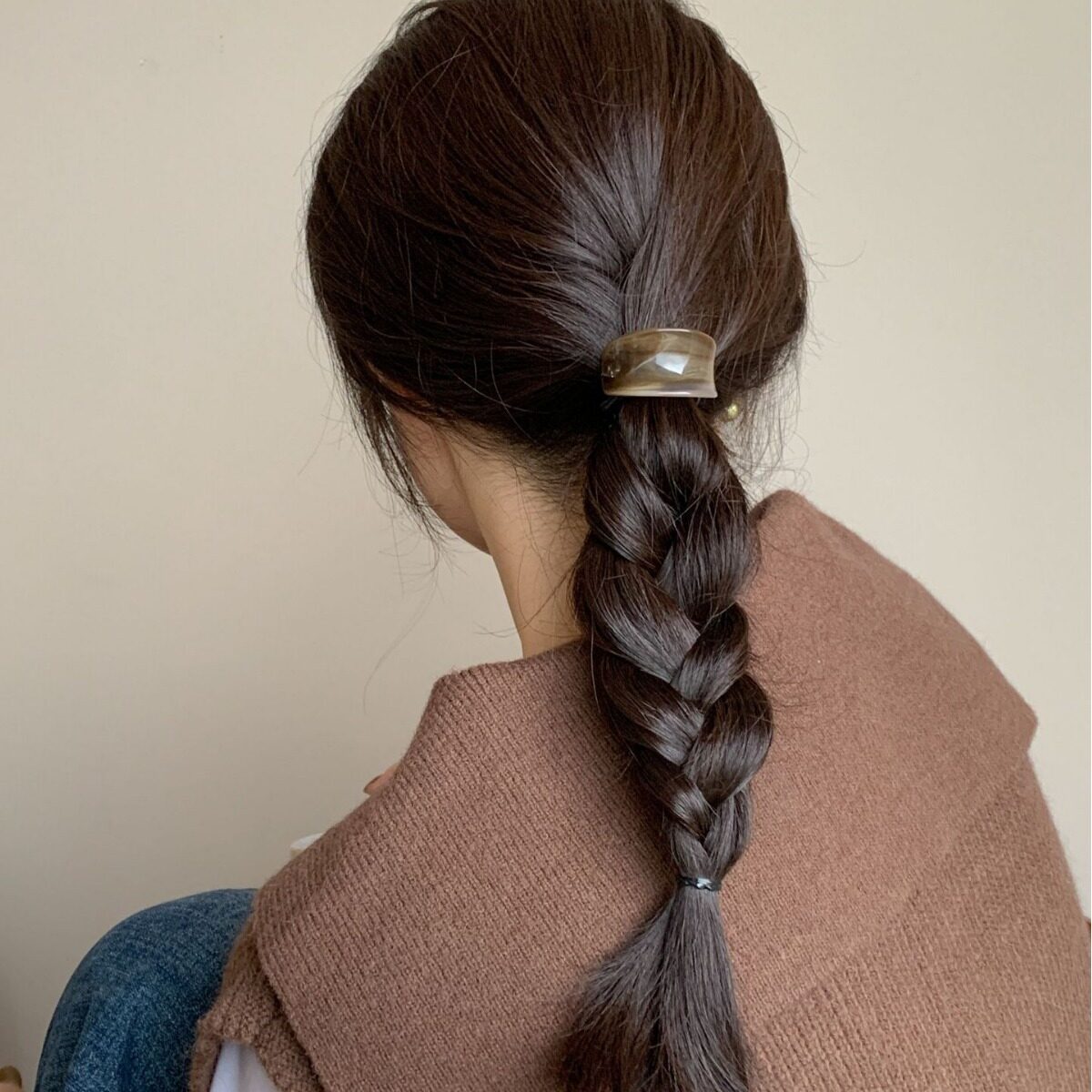 ヘアゴム｜アセテート・ファッション・おしゃれ・ポニーテール・お団子ヘア・気品ある・ヘアアクセサリー|undefined