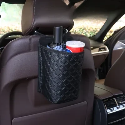 なんでもNANN カーシートバック収納ポケット｜車載収納バッグ・シート背面掛け袋・多機能・車用収納・自動車用品