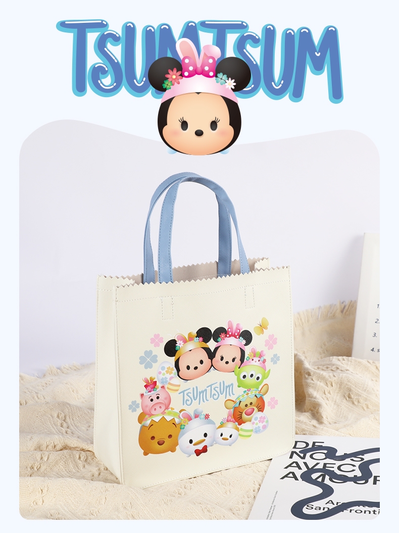 【正規品ディズニーシリーズ】トートバッグ ｜ツムツム・Tsum Tsum・2024年新作・レディース・手提げ・軽量で大容量・使いやすい・かわいい・おしゃれ|undefined