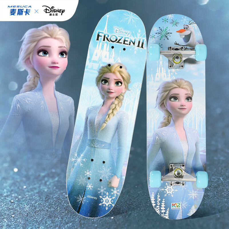ディズニー正規品 子供用スケートボード｜初学者向け・ダブルキック