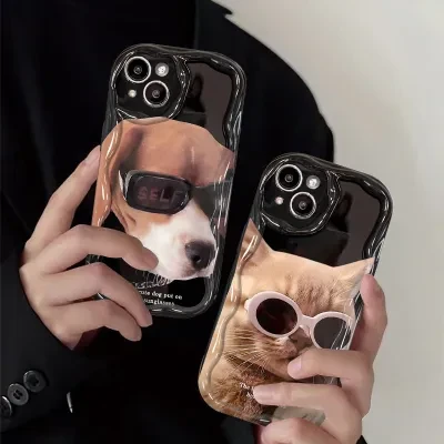 カッコイイスマホケース｜iPhone6/7/8/se/X/XS/XR/XS Max/11/12/13/14/15 対応・耐衝撃・カップル向け・猫犬柄・