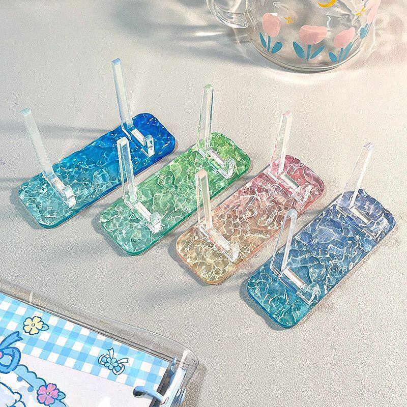 【推し活してる】水波紋のアクリル展示スタンド｜透明・小型・缶バッジ収納・プレートホルダー|undefined