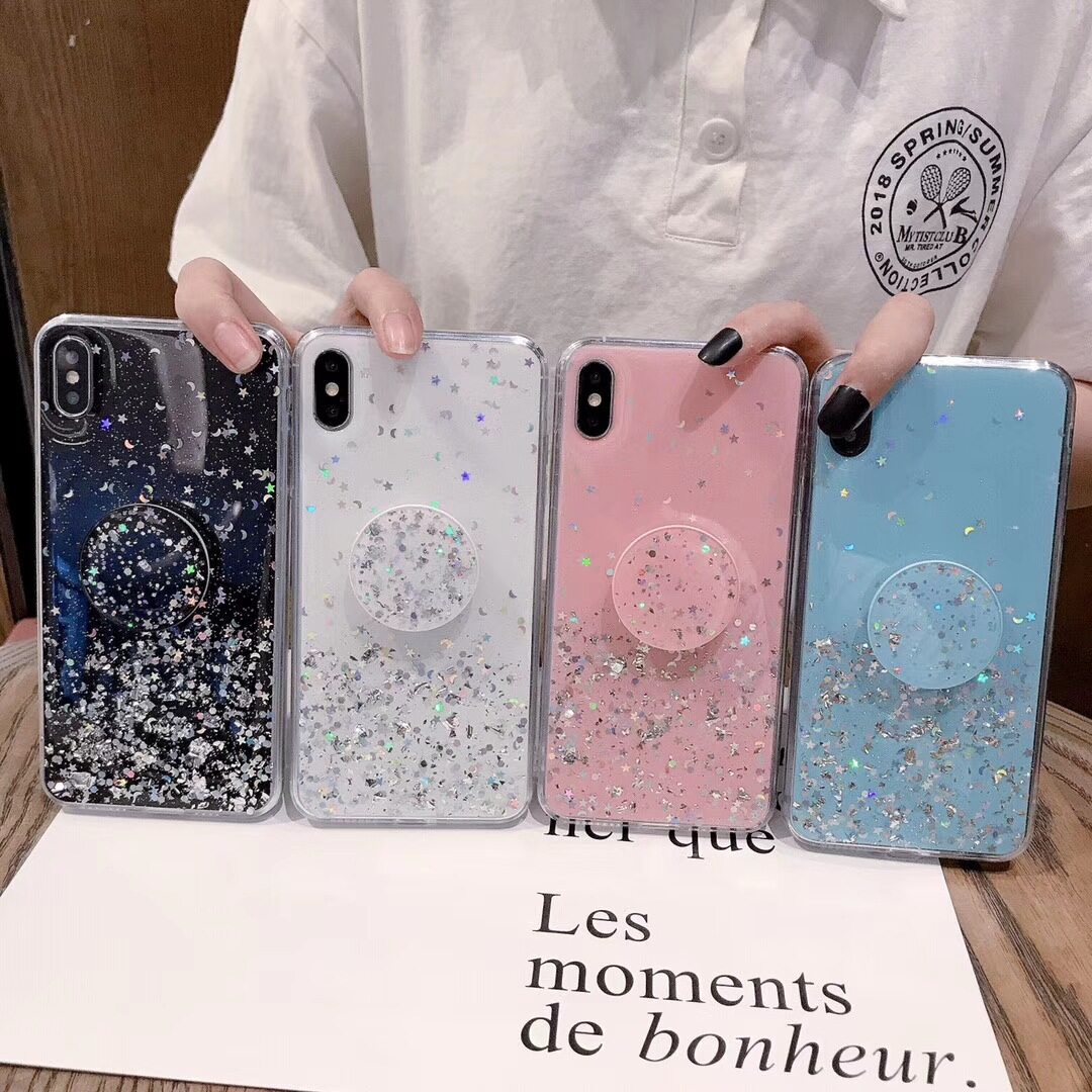 iPhone16対応スマホケース｜グリッター・レジン・星柄・保護ケース・ソフトタイプ・iPhone12・13・14・15|undefined