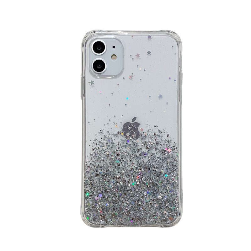 iPhone16対応スマホケース｜グリッター・レジン・星柄・保護ケース・ソフトタイプ・iPhone12・13・14・15|undefined